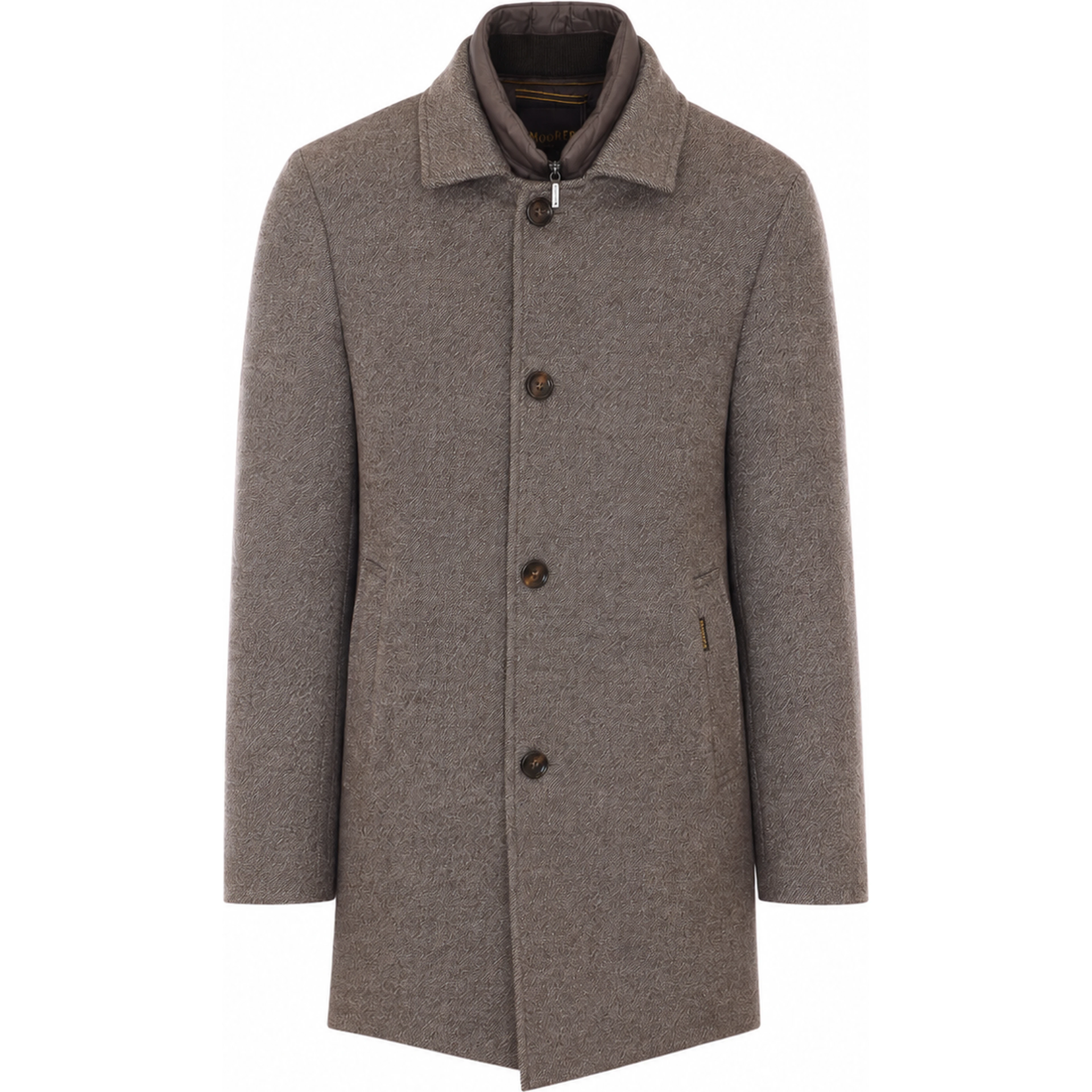 MOORER Coats Beige
