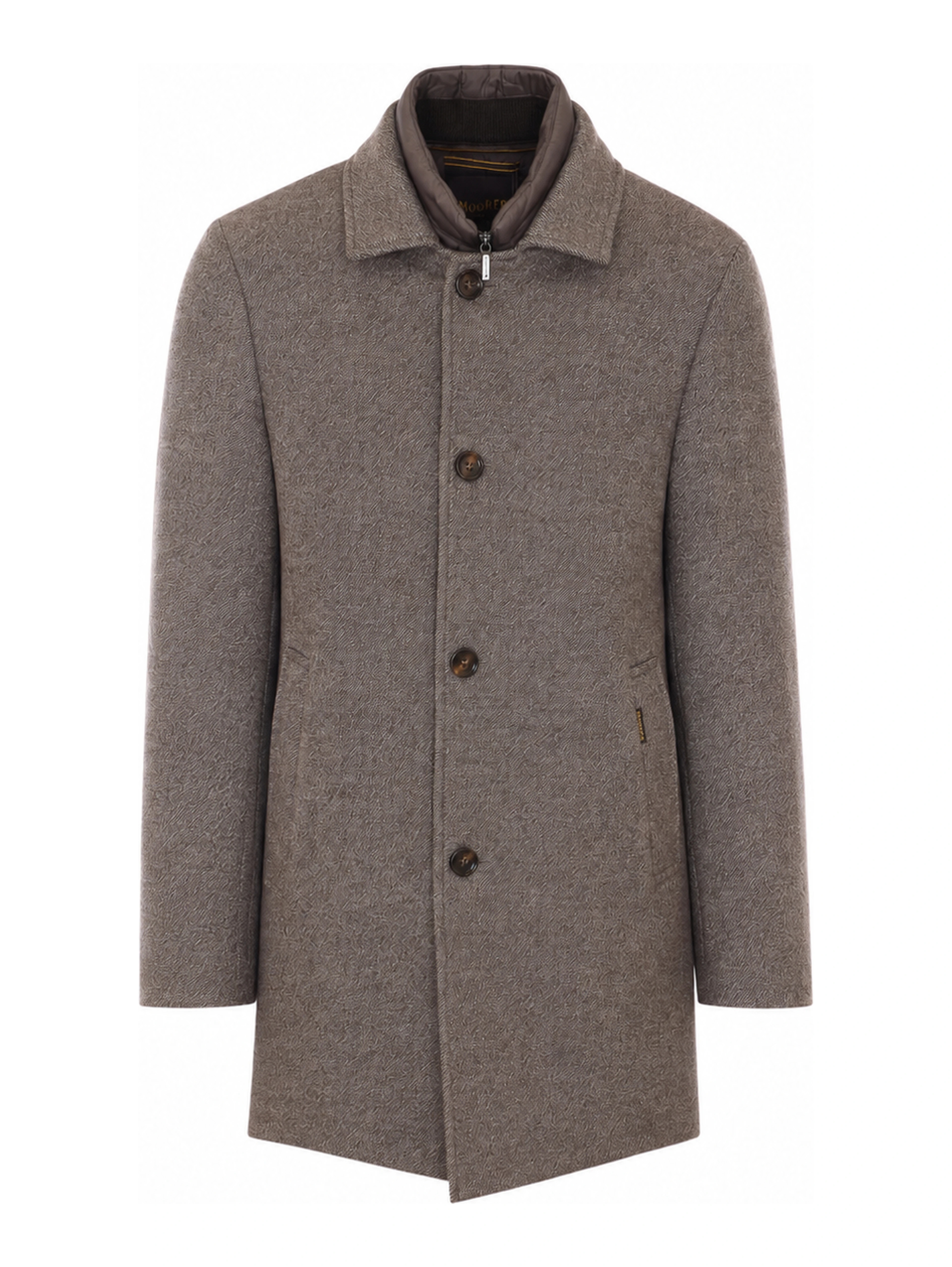 MOORER Coats Beige