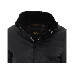 MOORER Jackets Black