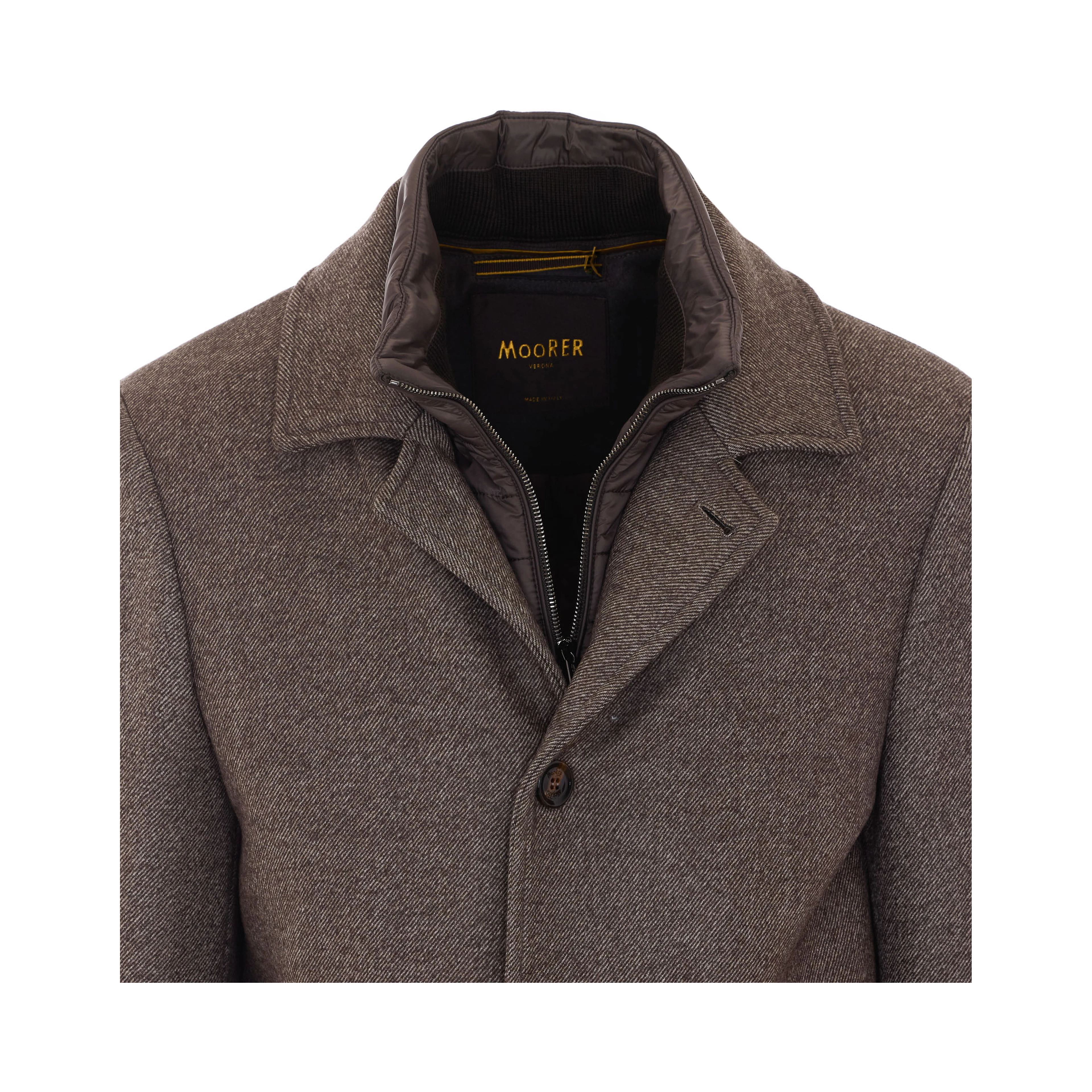 MOORER Coats Beige
