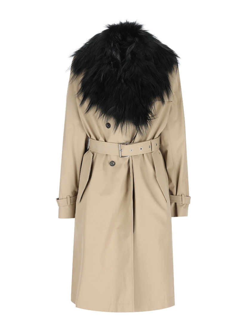 Fendi Coats Beige