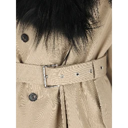 Fendi Coats Beige