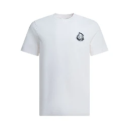 Crewneck T-shirt with logo