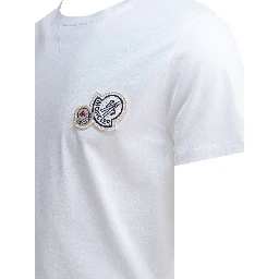 Crewneck t-shirt with logo