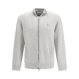 Gray Cashmere Cardigan