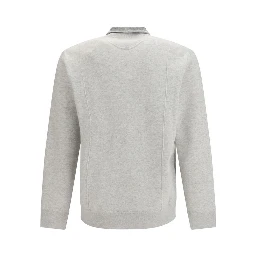 Gray Cashmere Cardigan