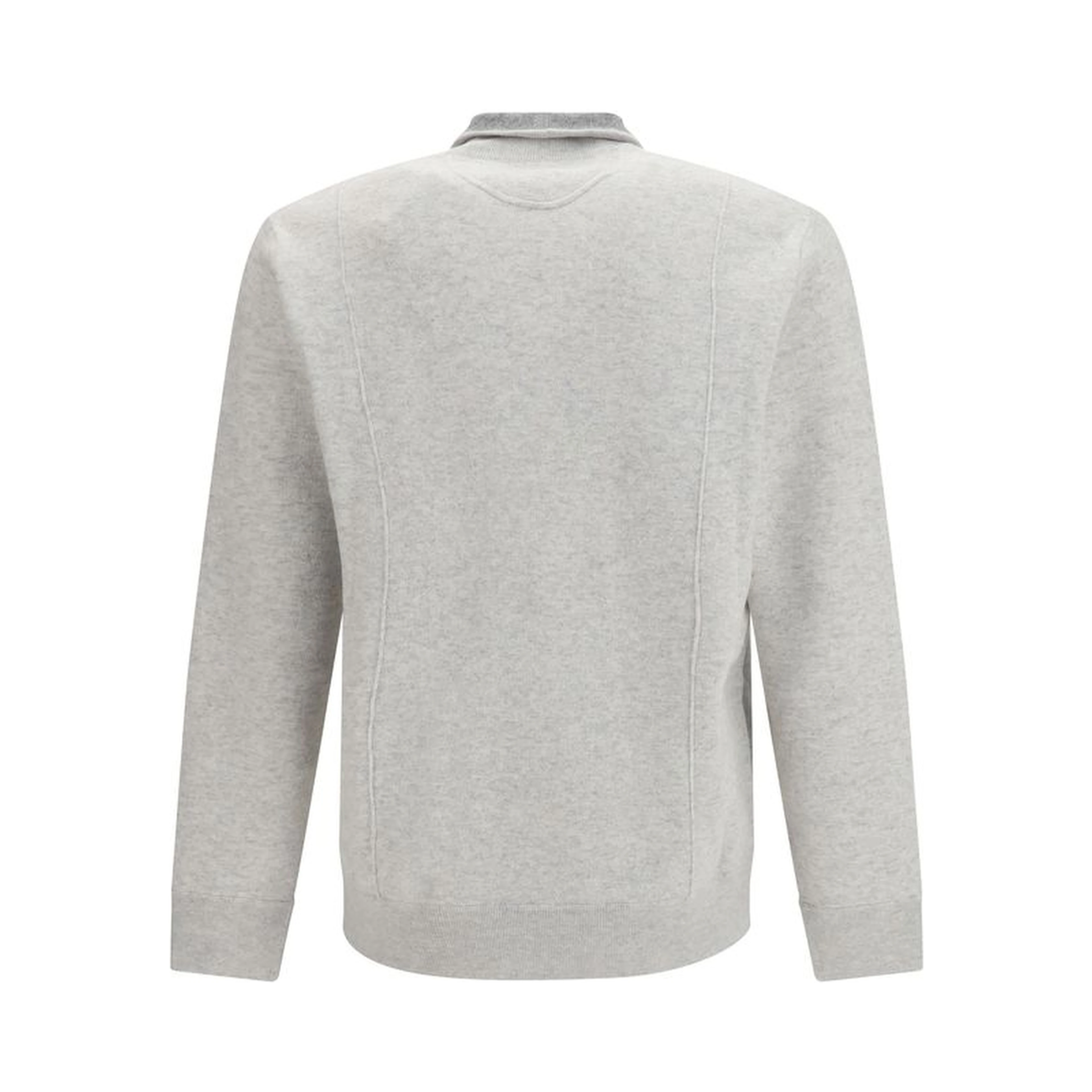 Gray Cashmere Cardigan