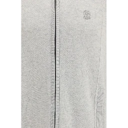Gray Cashmere Cardigan