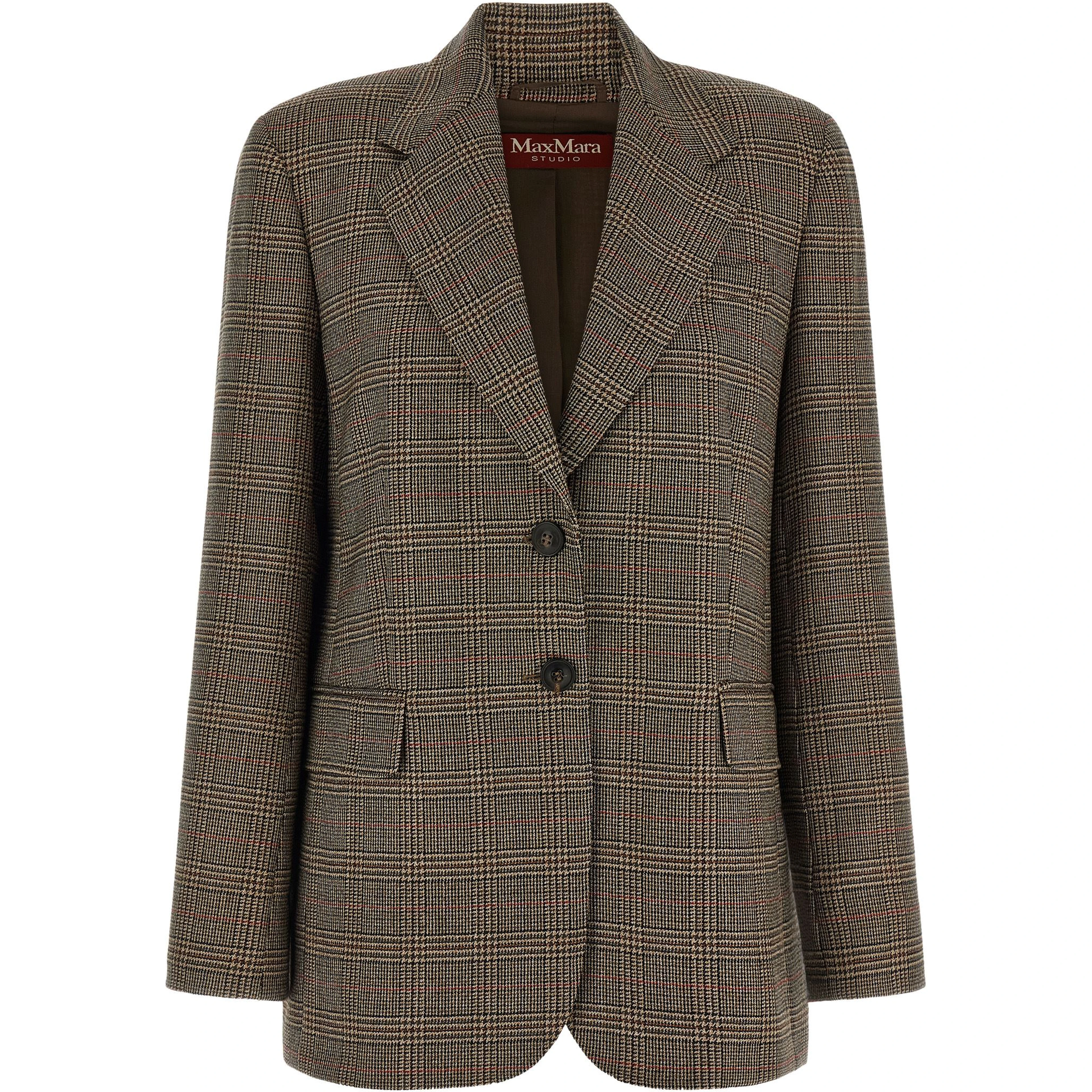 Brown Wool Blazer
