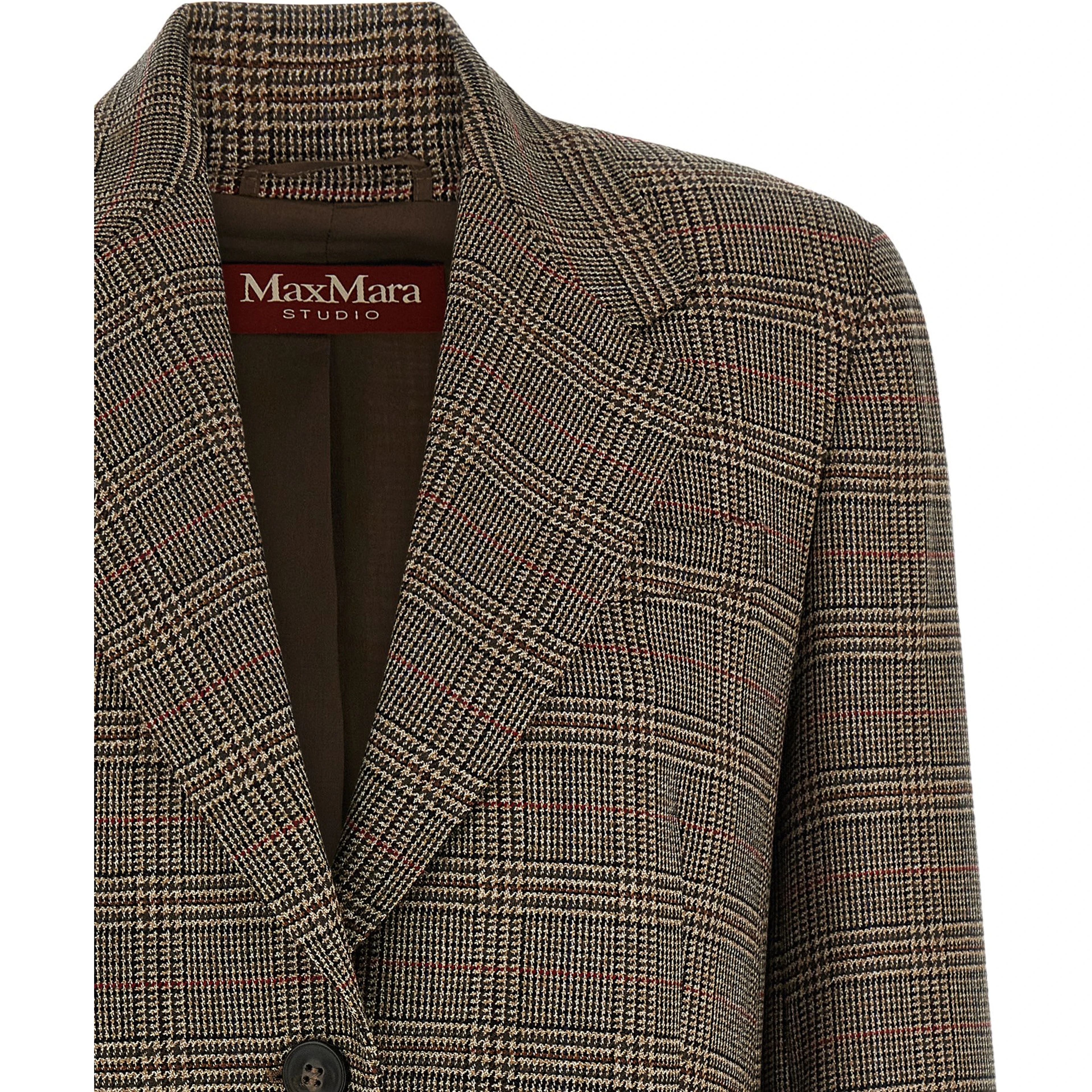 Brown Wool Blazer