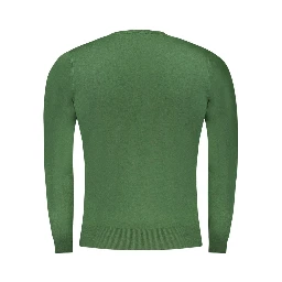 Verde Viscose Men Sweater