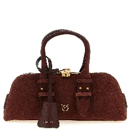 Bordeaux Cowhide Shoulder Bag