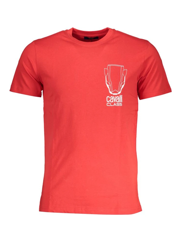 Red Cotton Men's T-Shirt