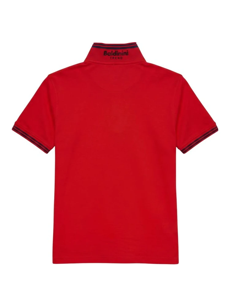 Red Cotton Men Polo-Shirt alternative