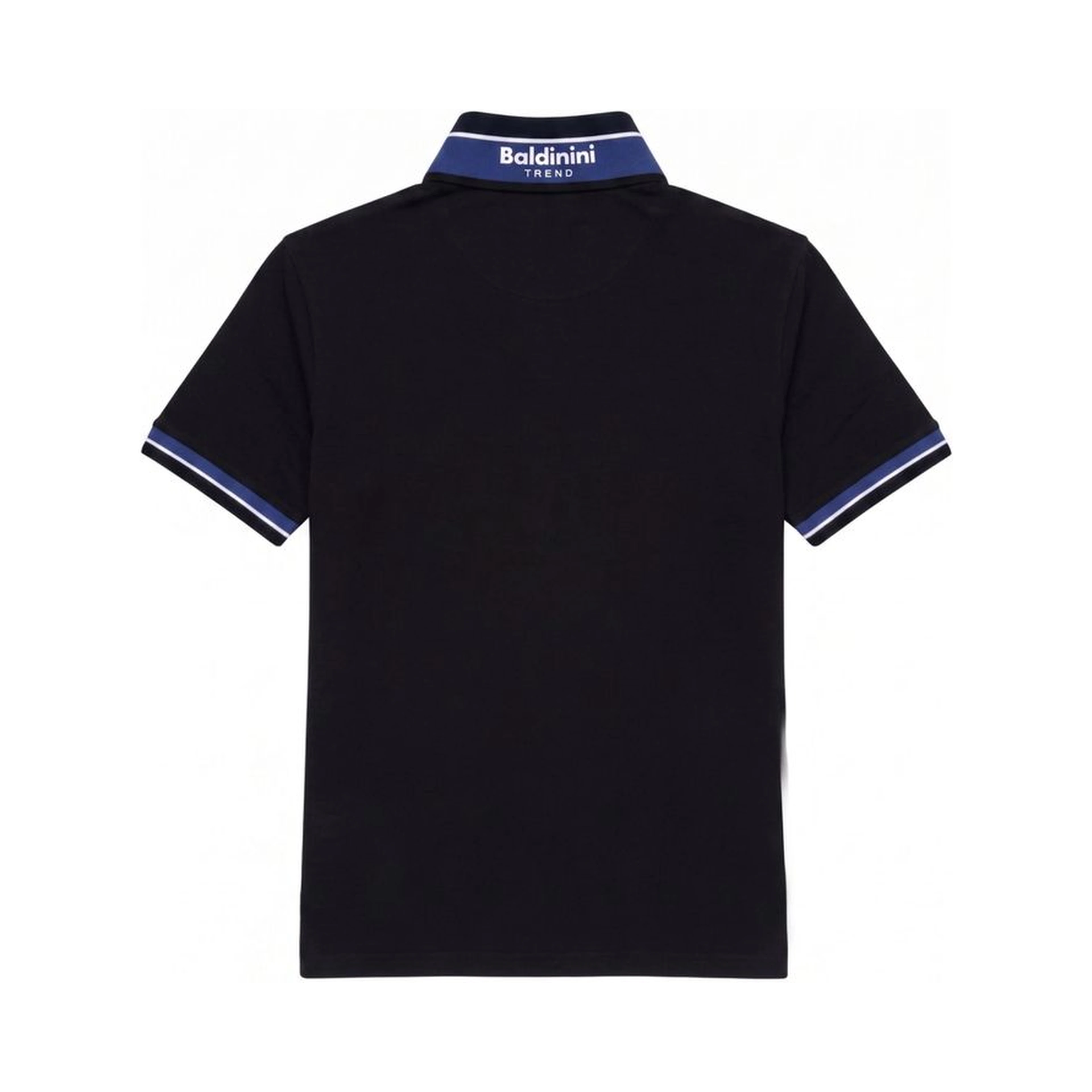 Blue Cotton Men's Polo-Shirt