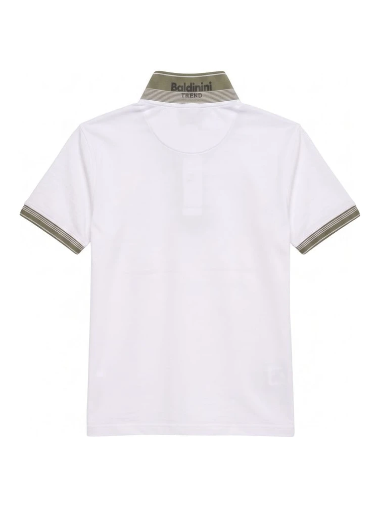 White Cotton Men Polo-Shirt alternative