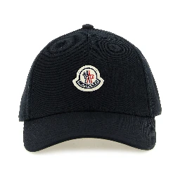 Black Cotton Cap (Baseball Hat)