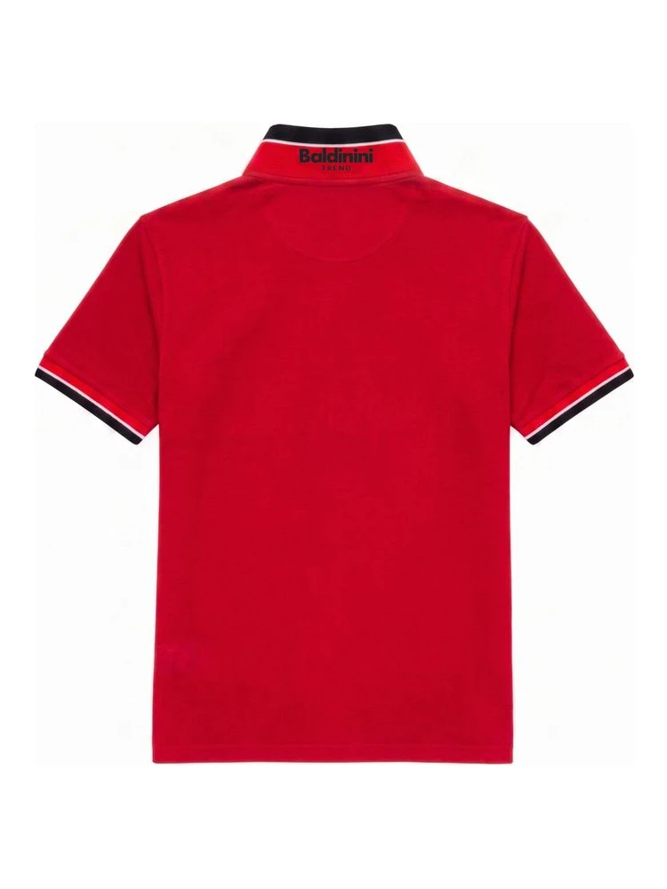 Red Cotton Men Polo-Shirt alternative