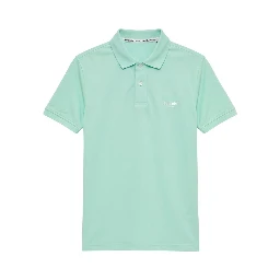 Green Cotton Men's Polo-Shirt