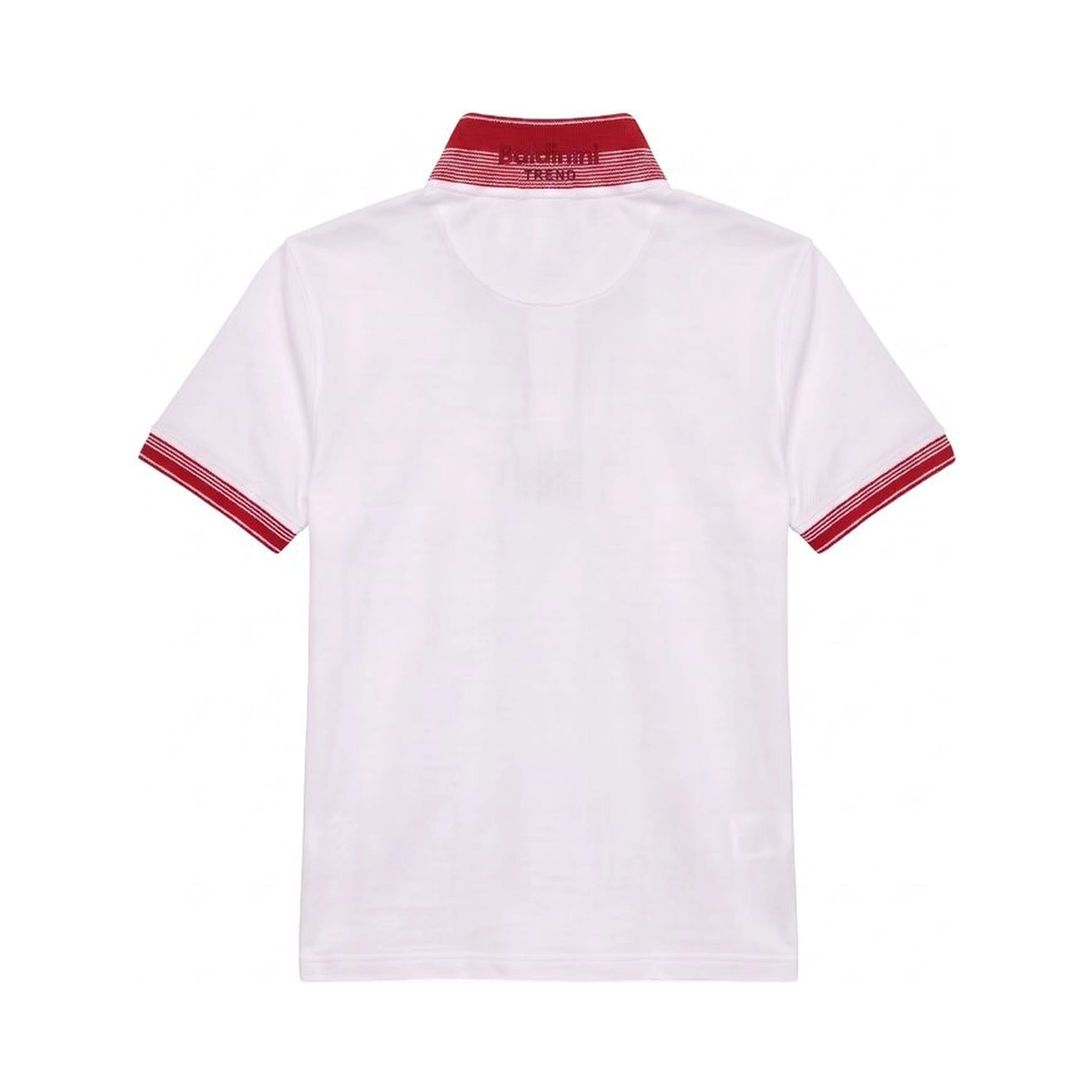 White Cotton Men Polo