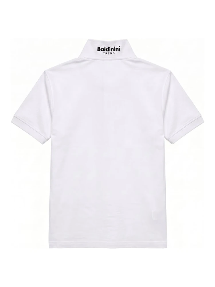 White Cotton Men Polo alternative