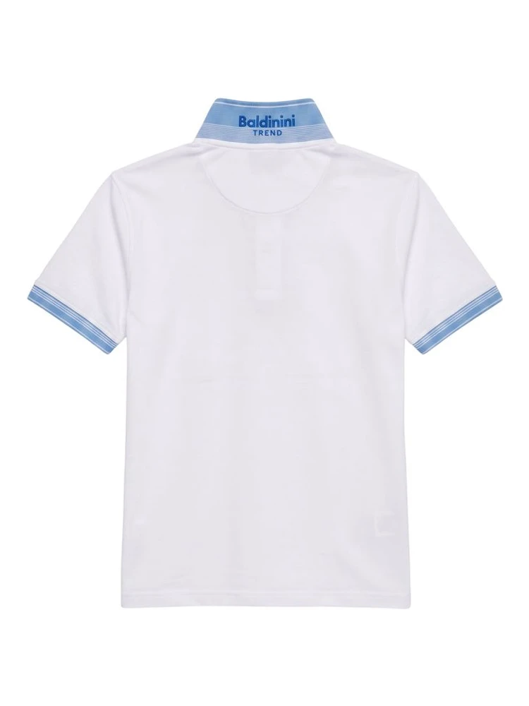 White Cotton Men Polo alternative