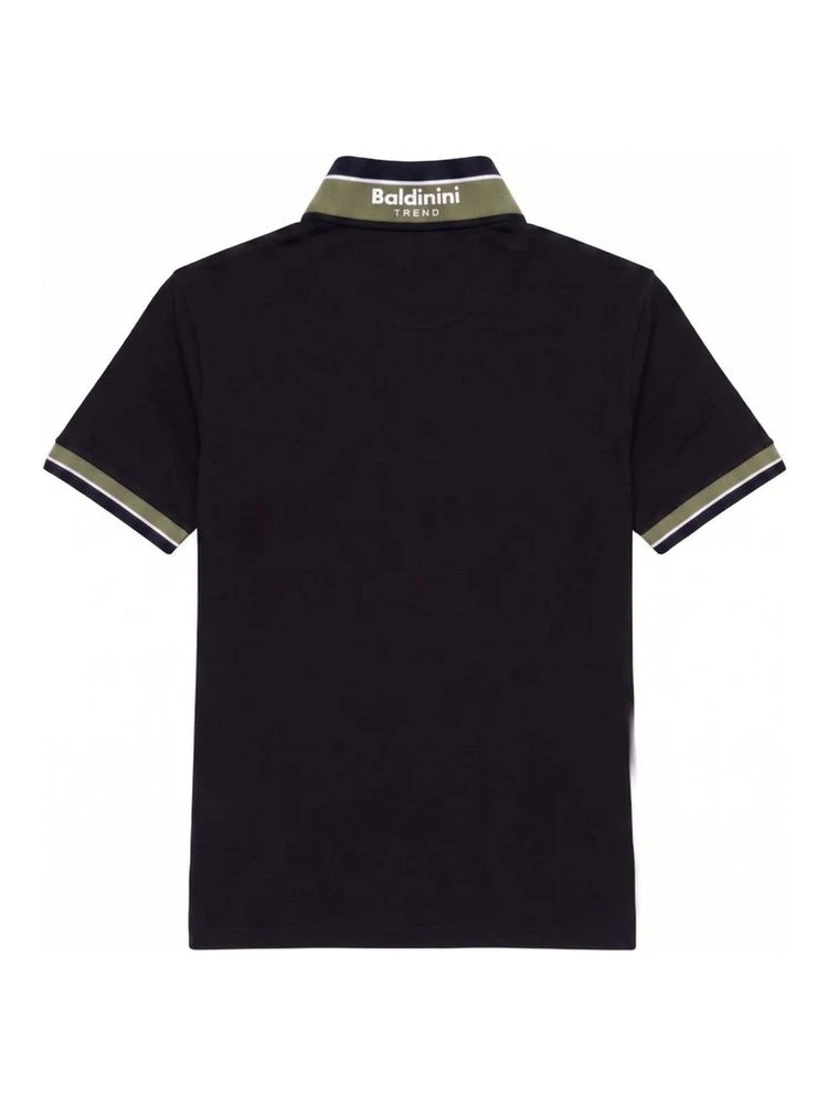 Blue Cotton Men Polo alternative