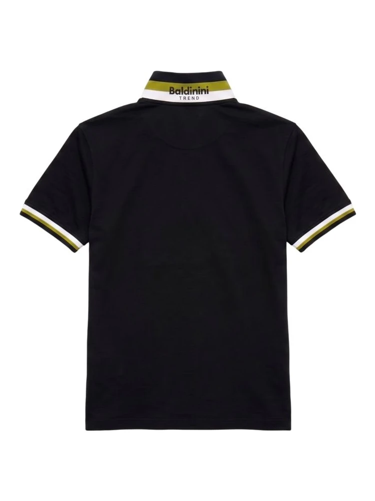 Black Cotton Men Polo-Shirt alternative