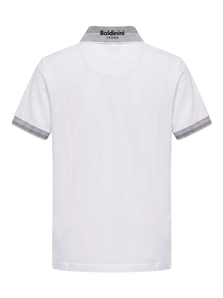 White Cotton Men Polo-Shirt alternative