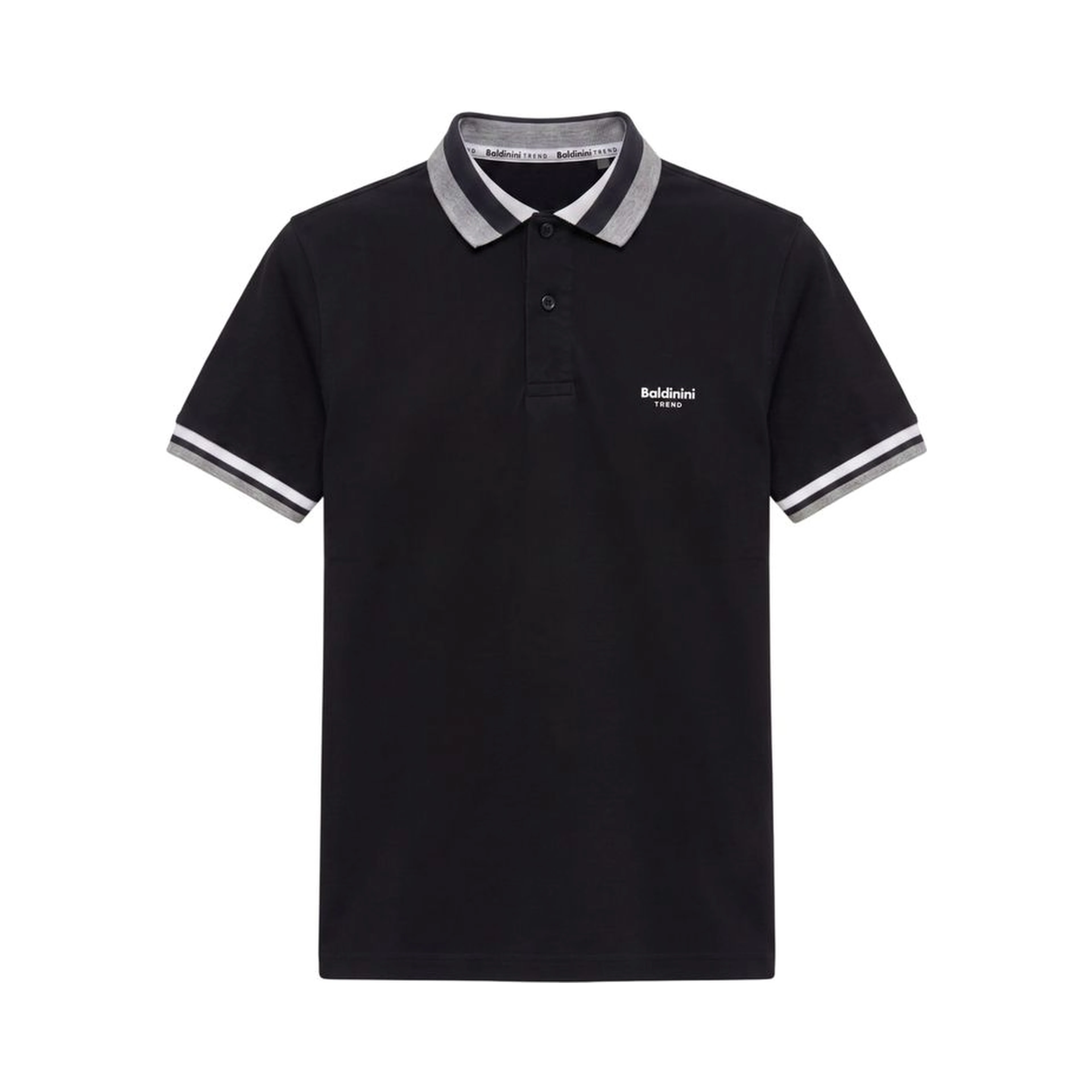 Blu Viscosa Uomo Maglia