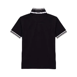 Blu Viscosa Uomo Maglia