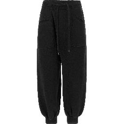 Black Cotton Joggers (Workout Pants)
