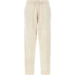 White Wool Athletic Pants