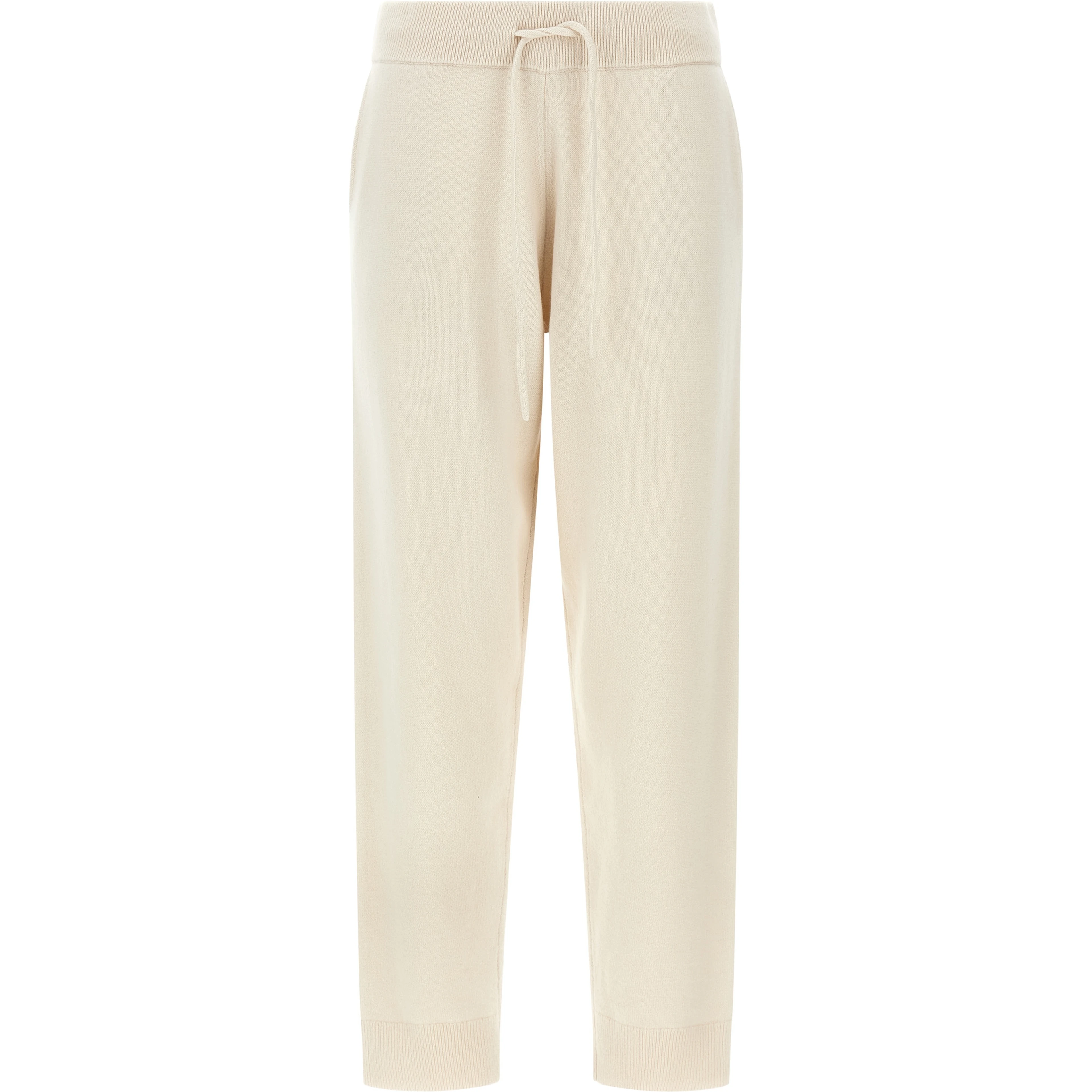 White Wool Athletic Pants