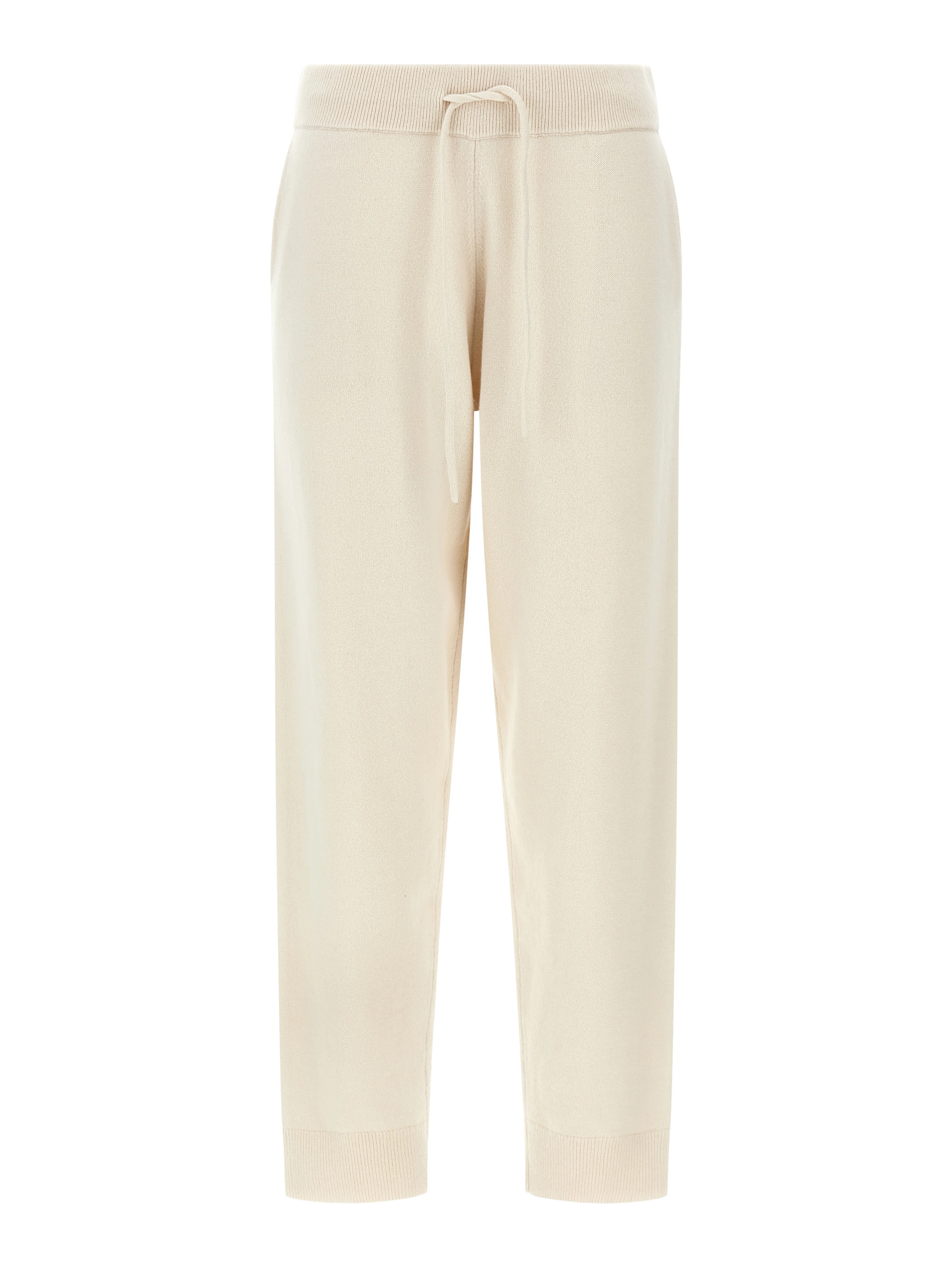 White Wool Athletic Pants