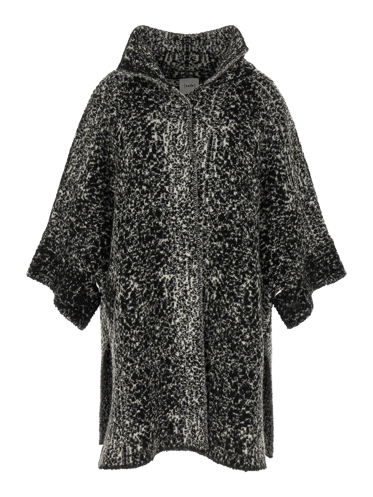 Bicolor Wool Coat