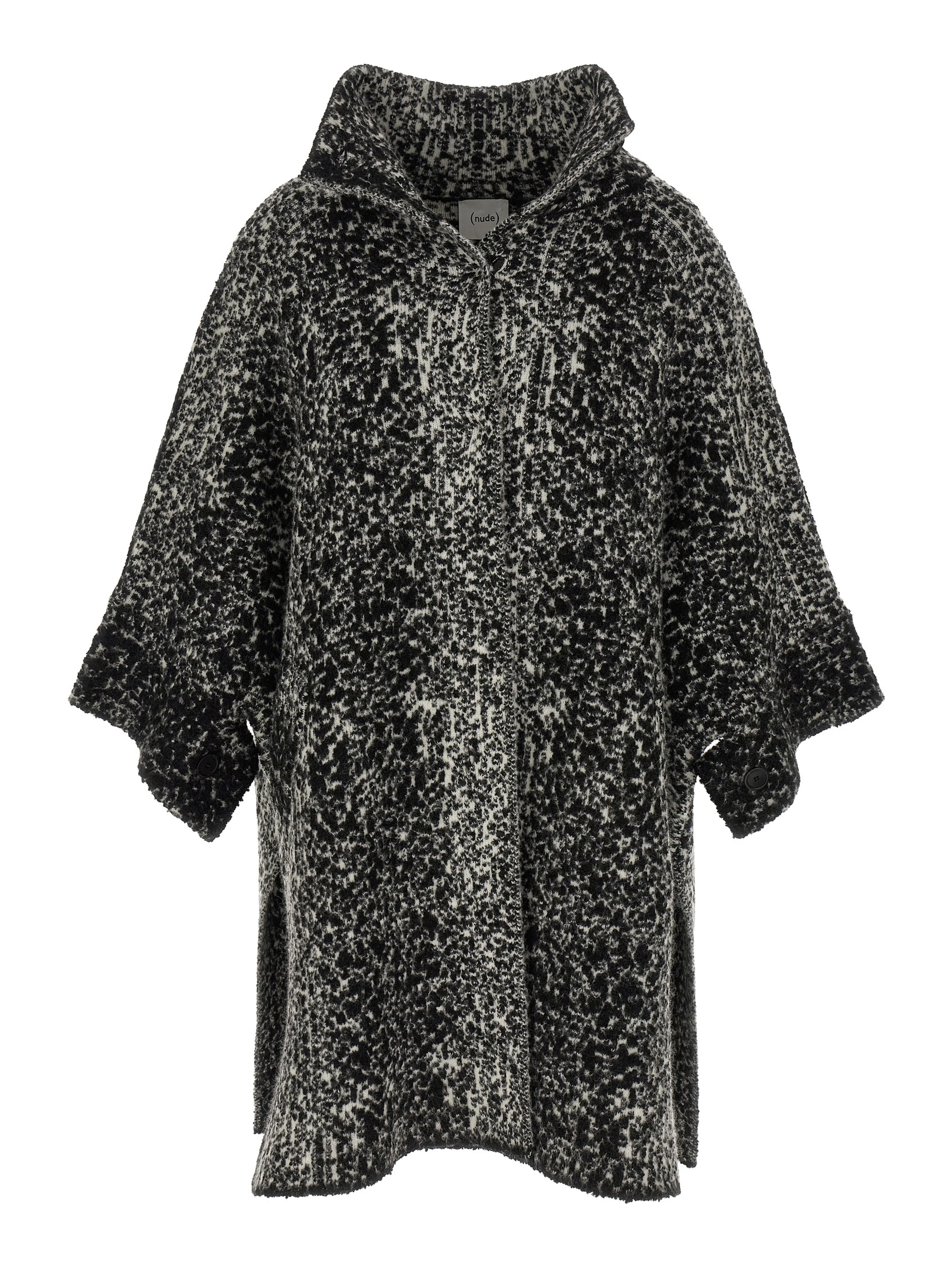 Bicolor Wool Coat