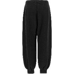Black Cotton Joggers (Workout Pants)