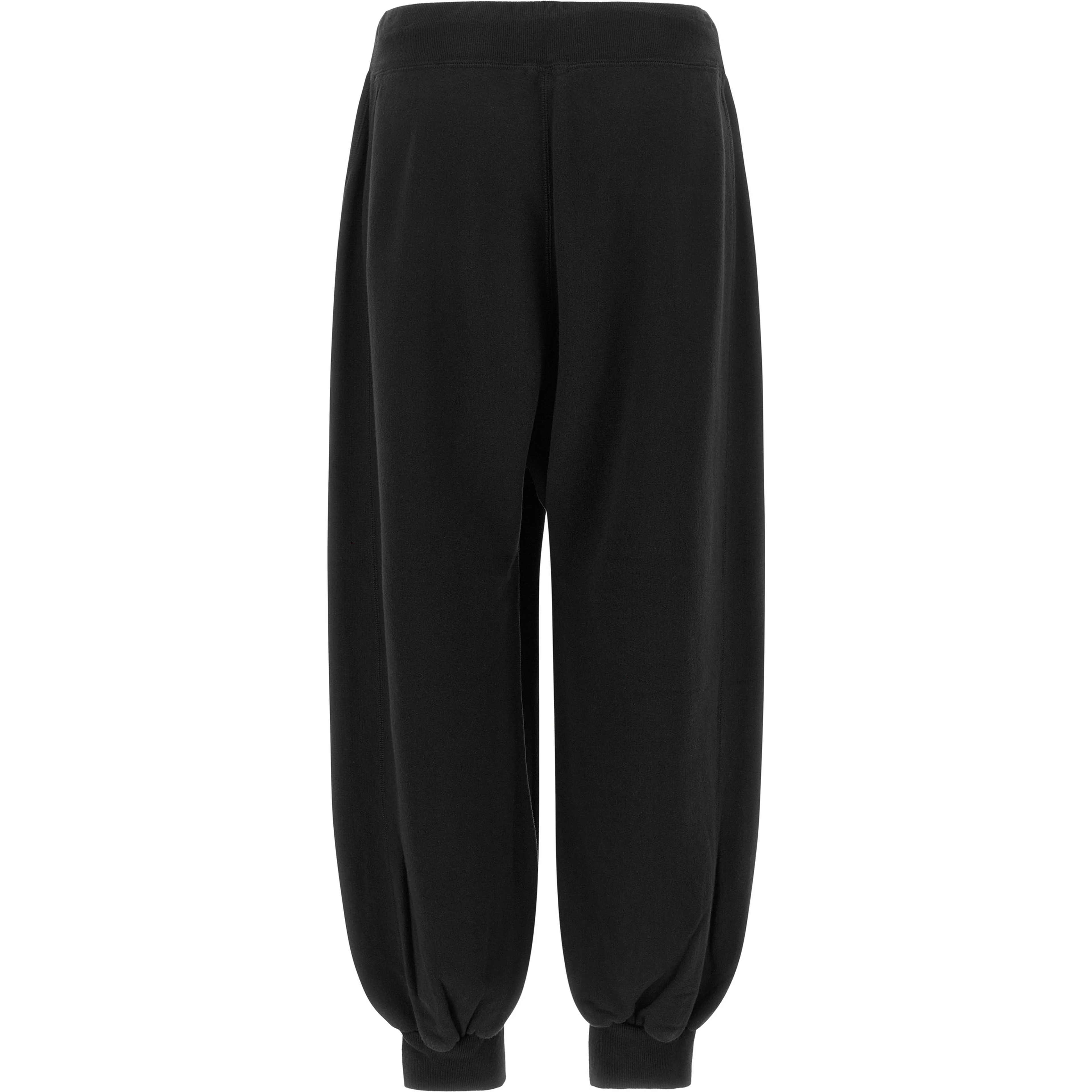 Black Cotton Joggers (Workout Pants)