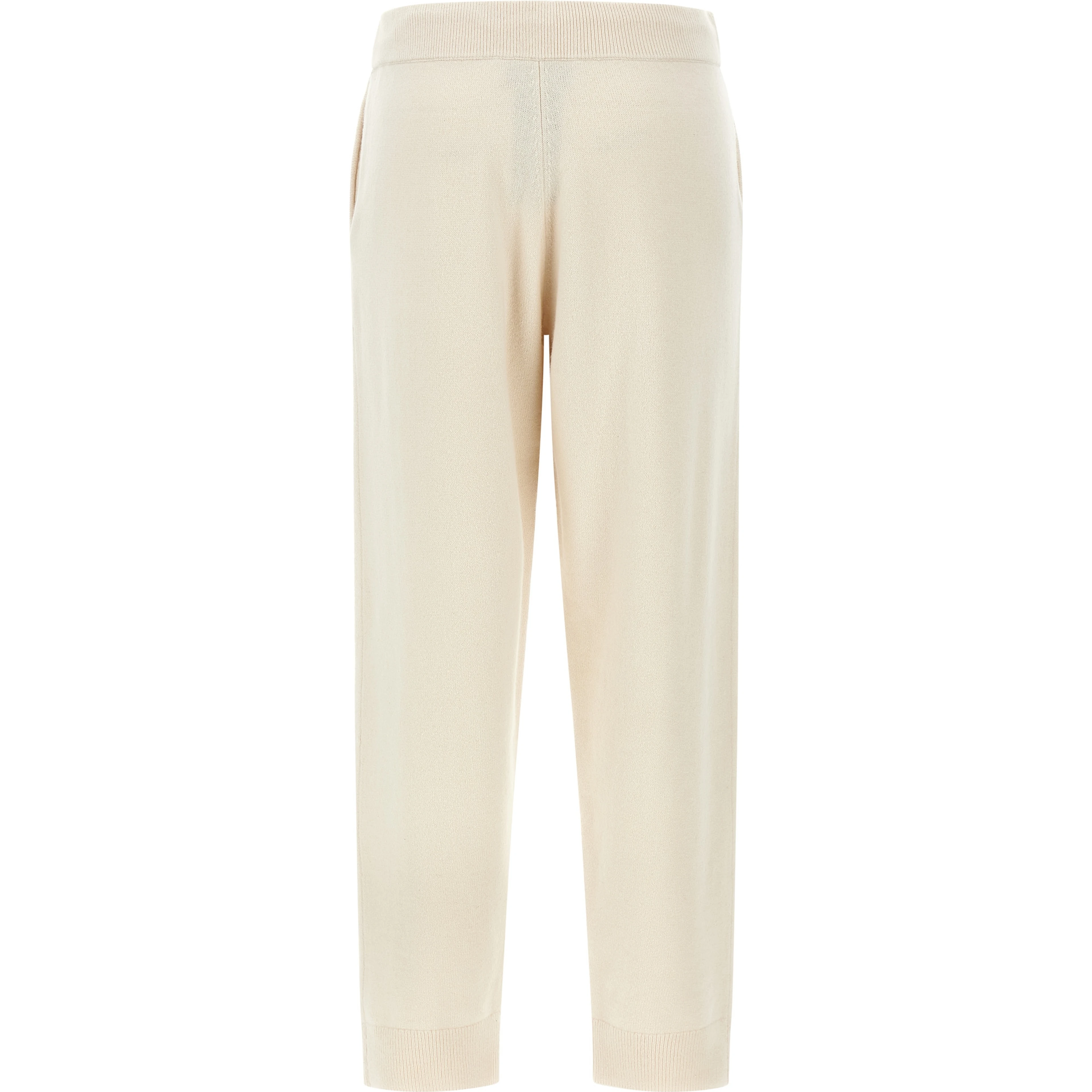 White Wool Athletic Pants