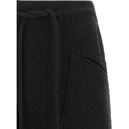 Black Cotton Joggers (Workout Pants)