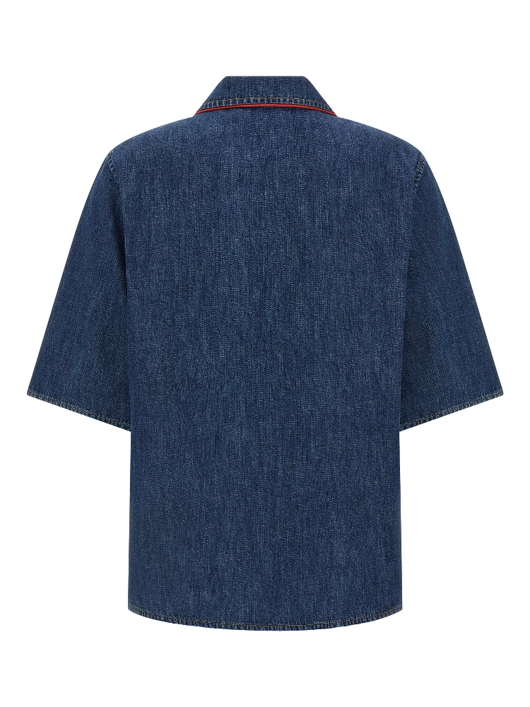 Blue Cotton Blouse alternative