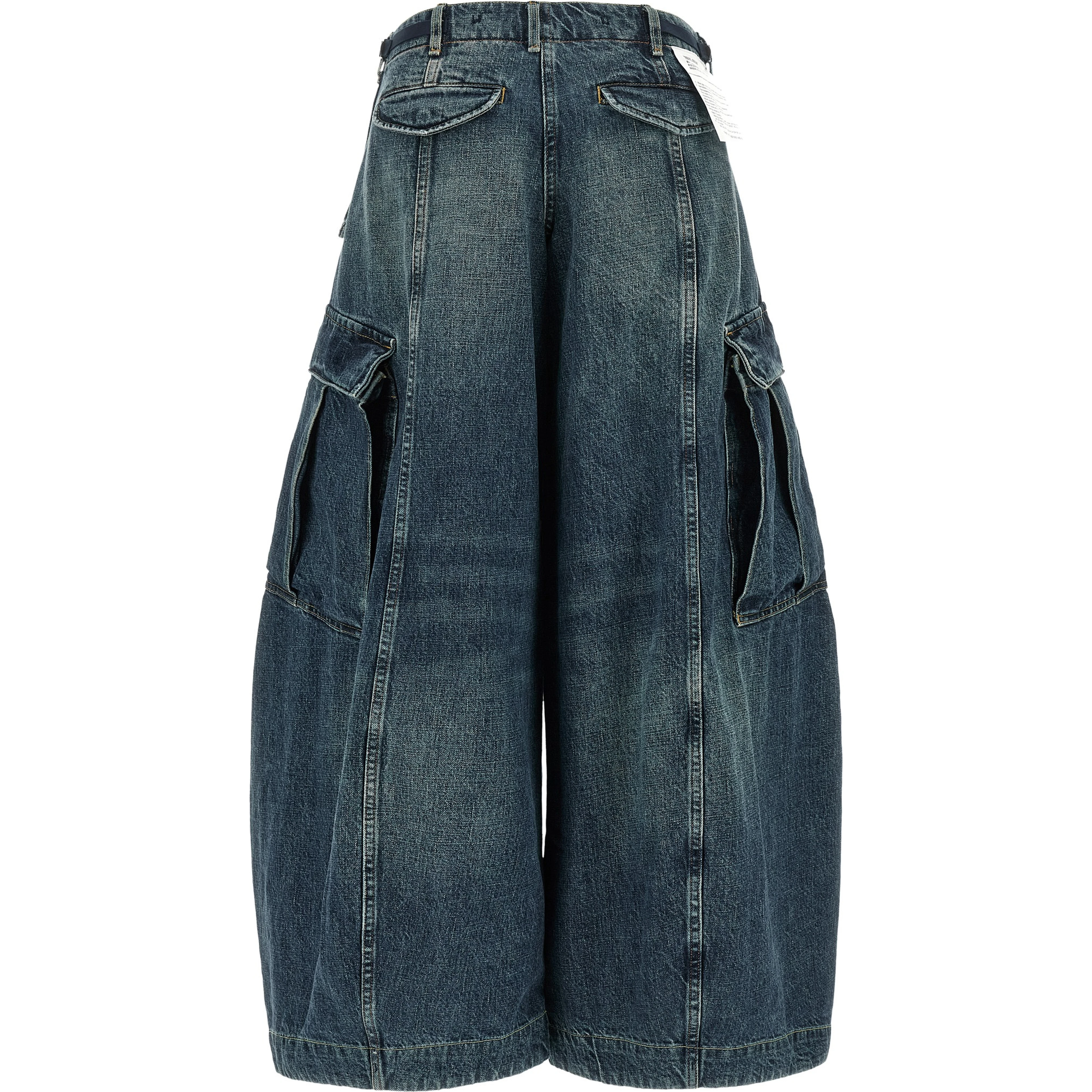 Blue Cotton Jeans Denim