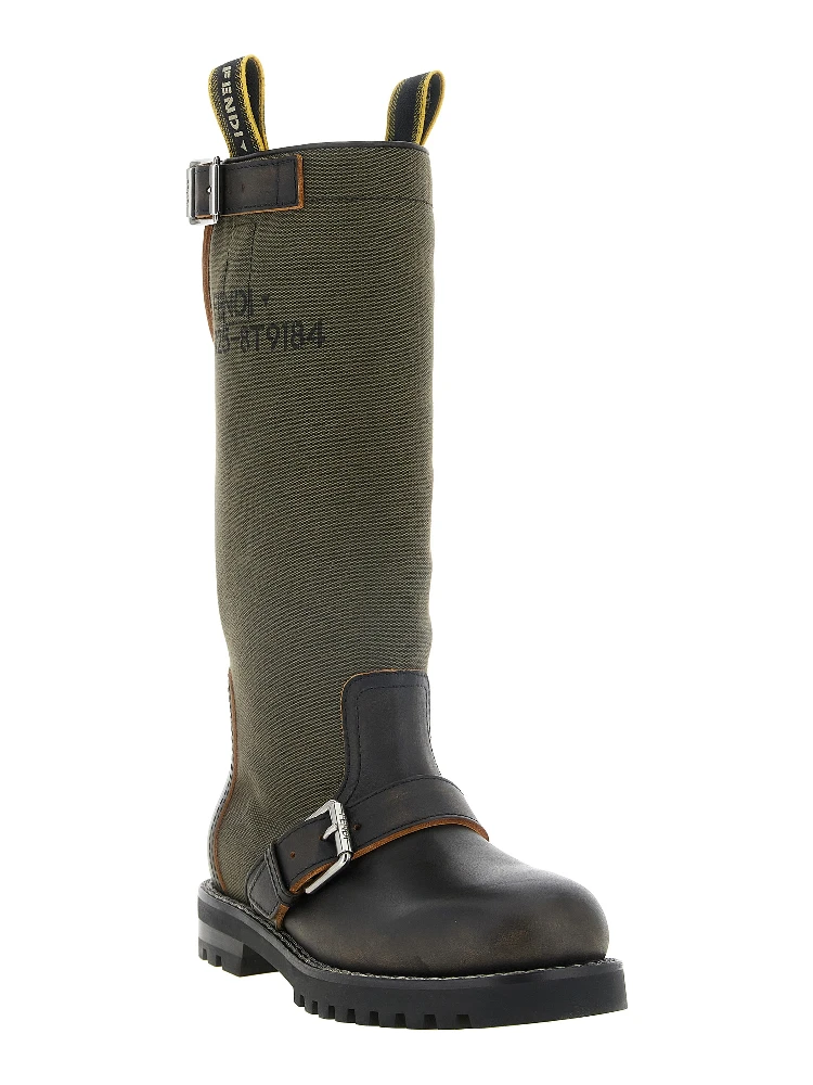 Bicolor Calfskin Over The Knee alternative