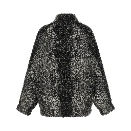 Bicolor Wool Bomber