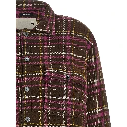 Brown Cotton Shell Jacket