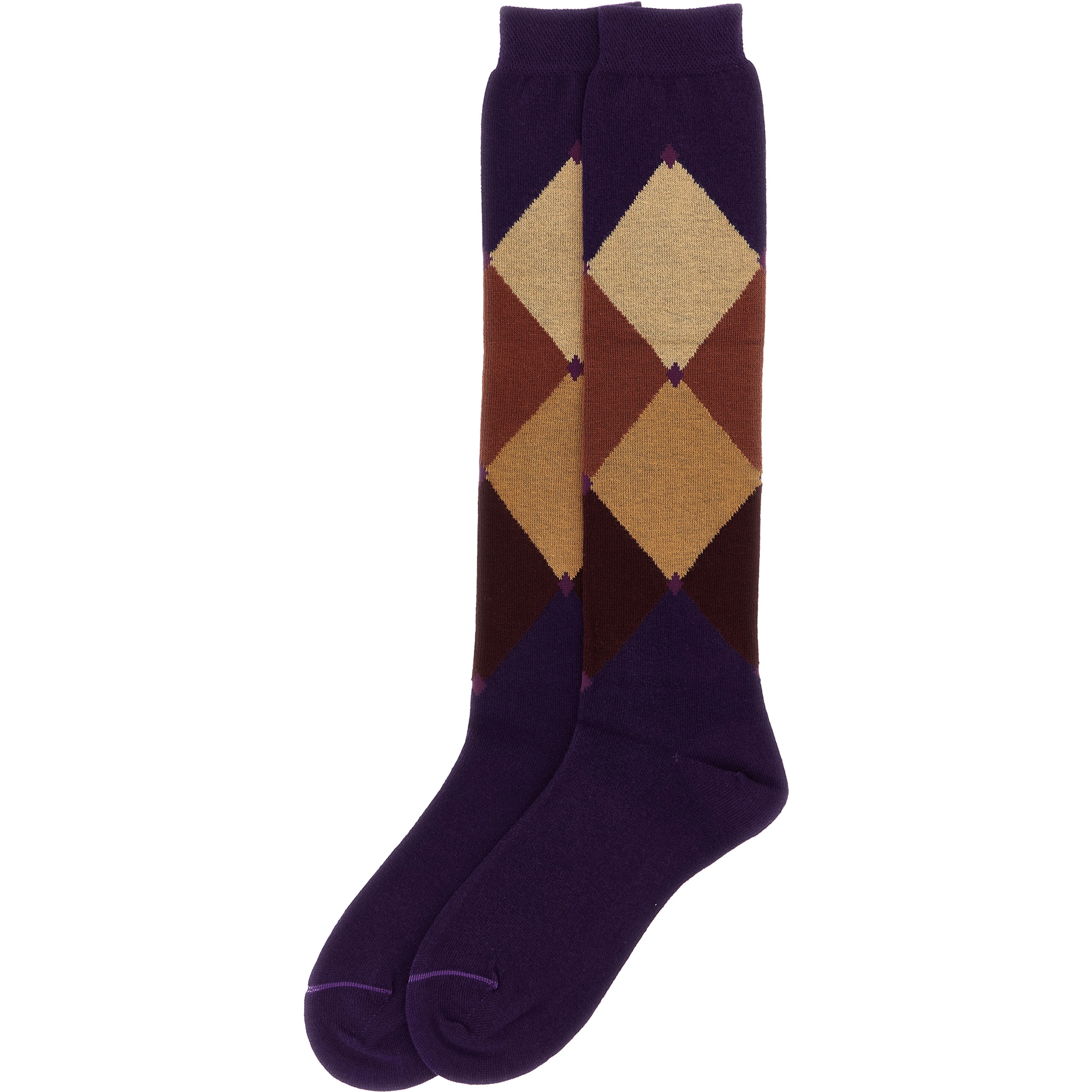 Purple Cotton Socks