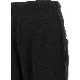 Black Cotton Joggers (Workout Pants)