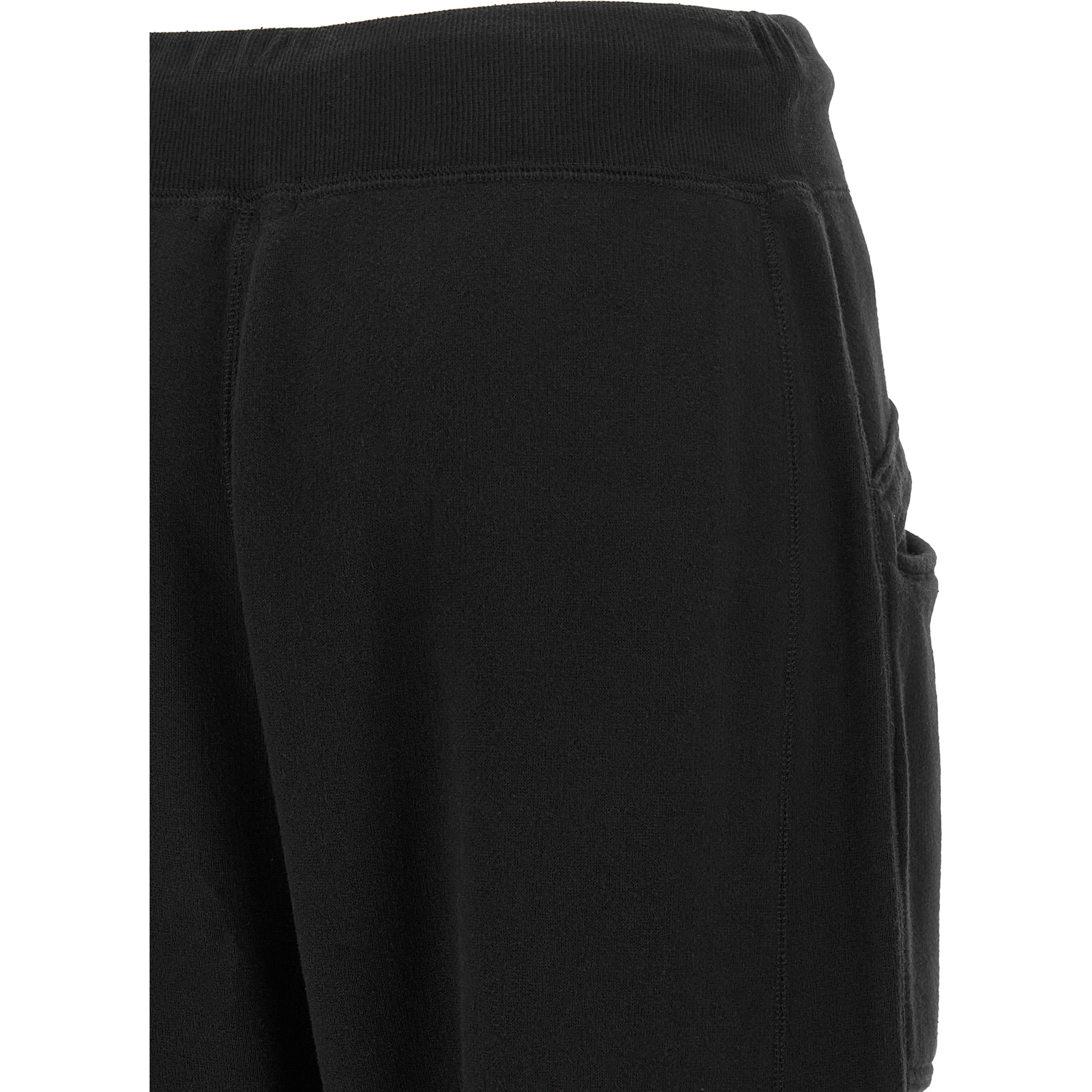 Black Cotton Joggers (Workout Pants)