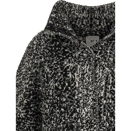 Bicolor Wool Coat